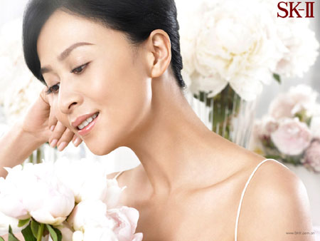 劉嘉玲代言SK-II