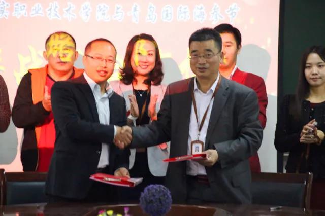 青島求實職業技術學院與青島金海國際會展有限公司建立戰略合作伙伴關系 青島求實職業技術學院與青島金海國際會展有限公司建立戰略合作伙伴關系