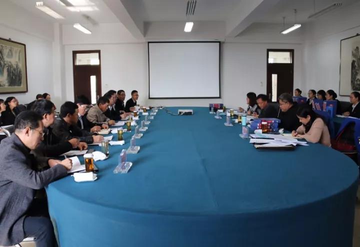 東省規范化中等職業學校驗收組到藍海職業學校進行創建工作驗收 東省規范化中等職業學校驗收組到藍海職業學校進行創建工作驗收